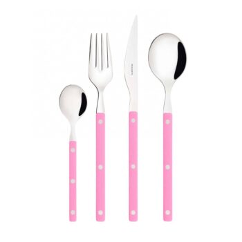 ALLEGRA PINK  CUTLERY SET OF 24 PIECES