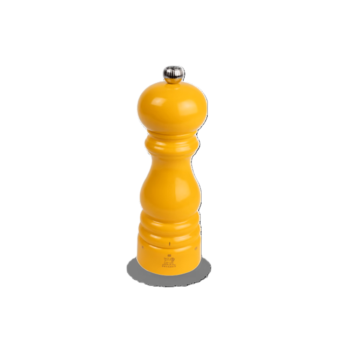 PARIS U' SELECT PEPPER MILL, SAFFRAN YELLOW, PEFC., H:18 CM