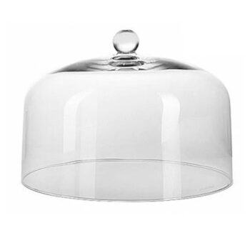 GLASS COVER D:32 CM, H:22.5 CM