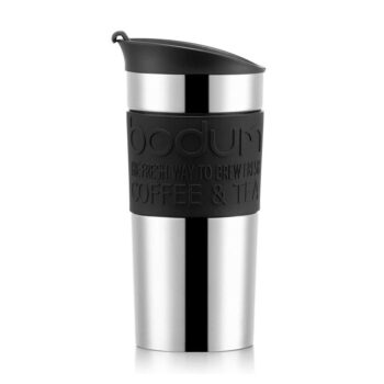 TRAVEL MUG VACUUM BLACK SMALL 0.35 LT