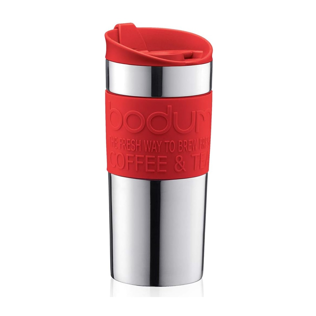 TRAVEL MUG VACUUM RED SMALL, 0.35 LT