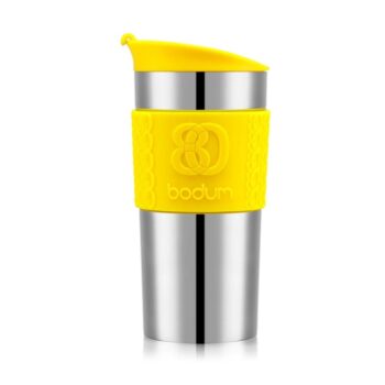 TRAVEL MUG VACUUM YELLOW SMALL 0.35 LT