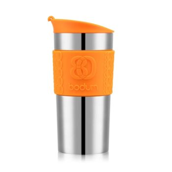 TRAVEL MUG VACUUM ORANGE SMALL 0.35 LT