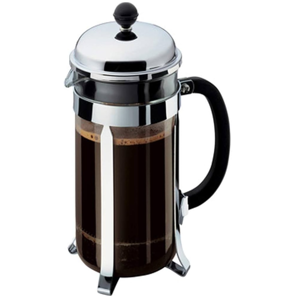 CHAMBORD COFFEE MAKER CHROME 8-CUP, 1.0 LT