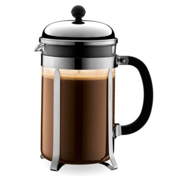 CHAMBORD COFFEE MAKER CHROME 12-CUP, 1.5 LT