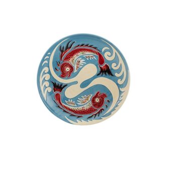 DOLPHINS PLATE PRATO DEC