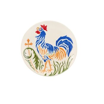 NAIVE ROOSTER PLATE, PRATO DEC