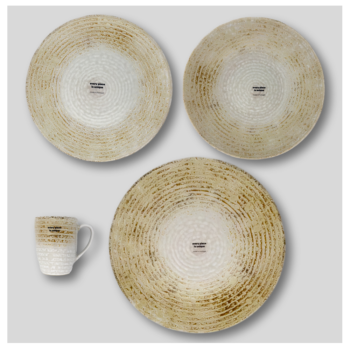 RODES BROWN, SET OF 48 PIECES