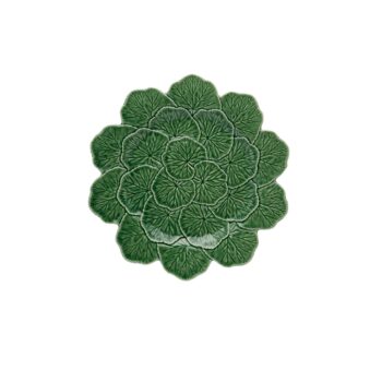 GERANIUM GREEN, CHARGER PLATE D:32 CM