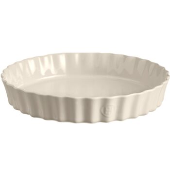 DEEP FLAN DISH, ARGILE D:32 CM
