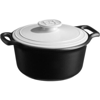 SUBLIME+ ROUND CASSEROLE, BLANC CRAIE, D:22 CM, 3 LT, SERVES 2 TO 3, INDUCTION COMPATIBLE