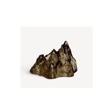 THE ROCK VOTIVE TAUPE H:91 MM