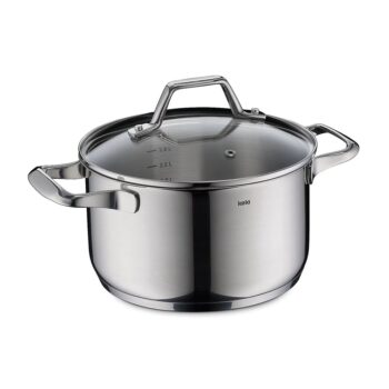 LUCCA, COVERED SAUCE POT D:20 CM, H:11.5 CM, 3.2 LT