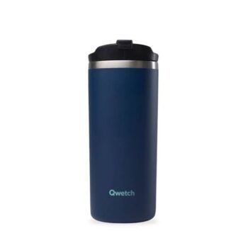 INSULATED TRAVEL MUG, S/S, MIDNIGHT BLUE, 470 ML